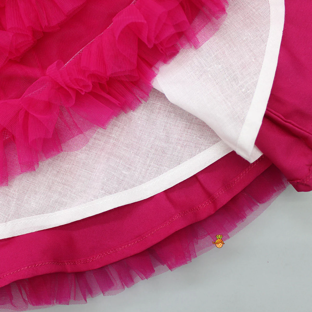 Swirl One Shoulder Frilled Dress - Image 8