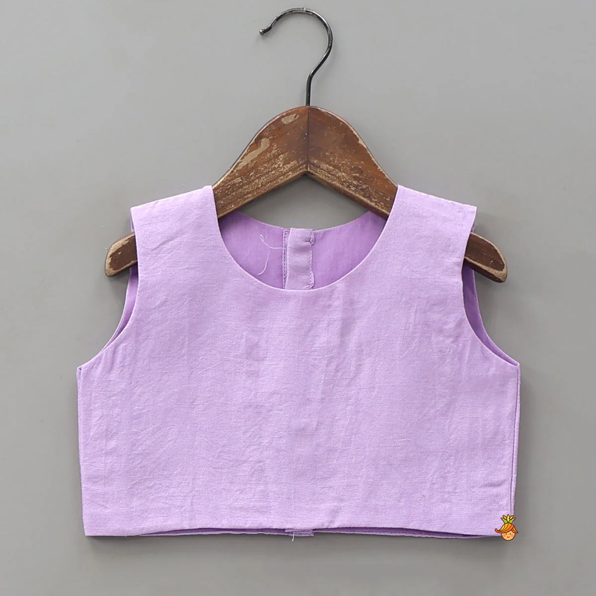 Top With Embroidered Side-Open Cape And Palazzo - Image 4