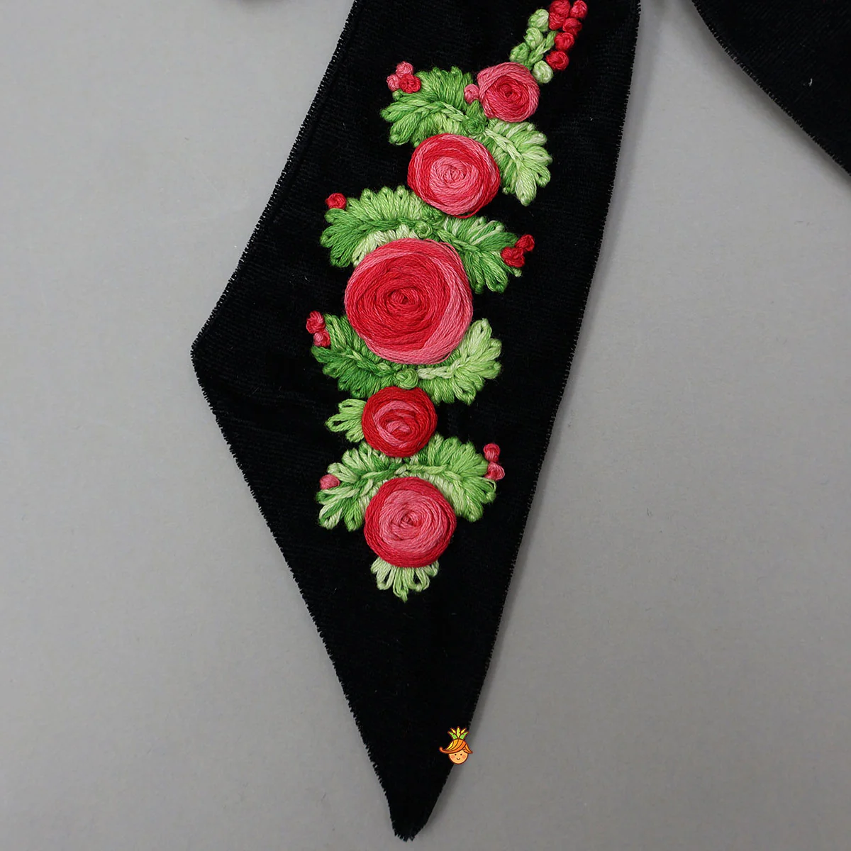 Velvet Floral Hair Clip - Image 3