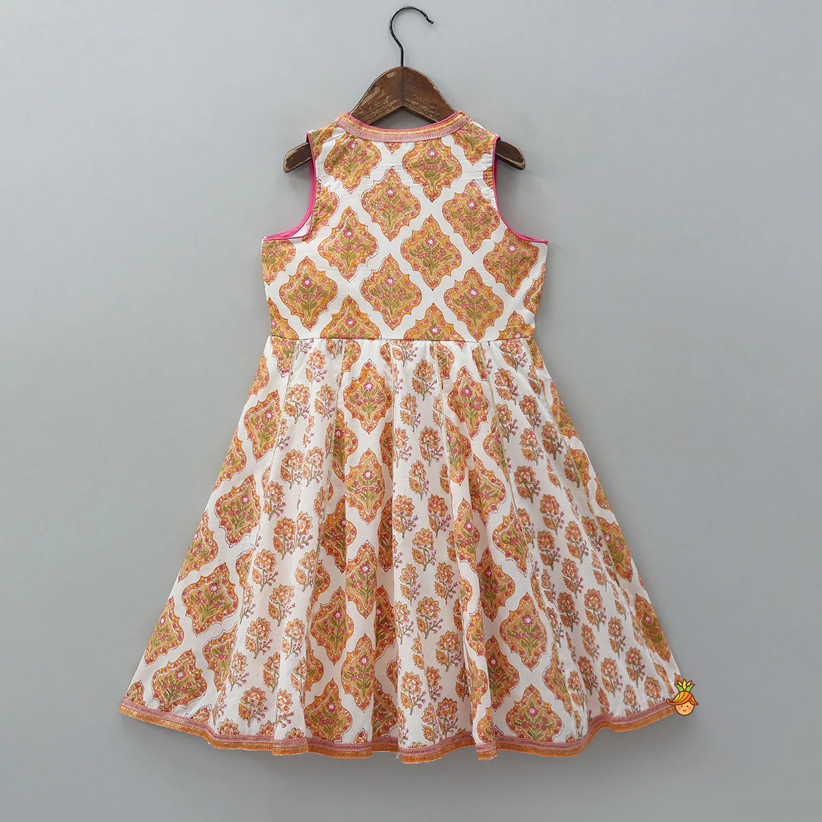 Waist Coat Styled Sleeveless Ethnic Long Kurti - Image 2