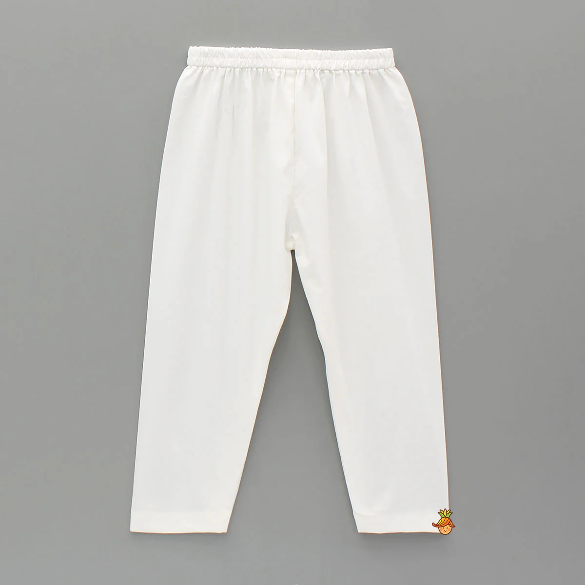 White Multicolour Embroidered Kurta And Pyjama - Image 4