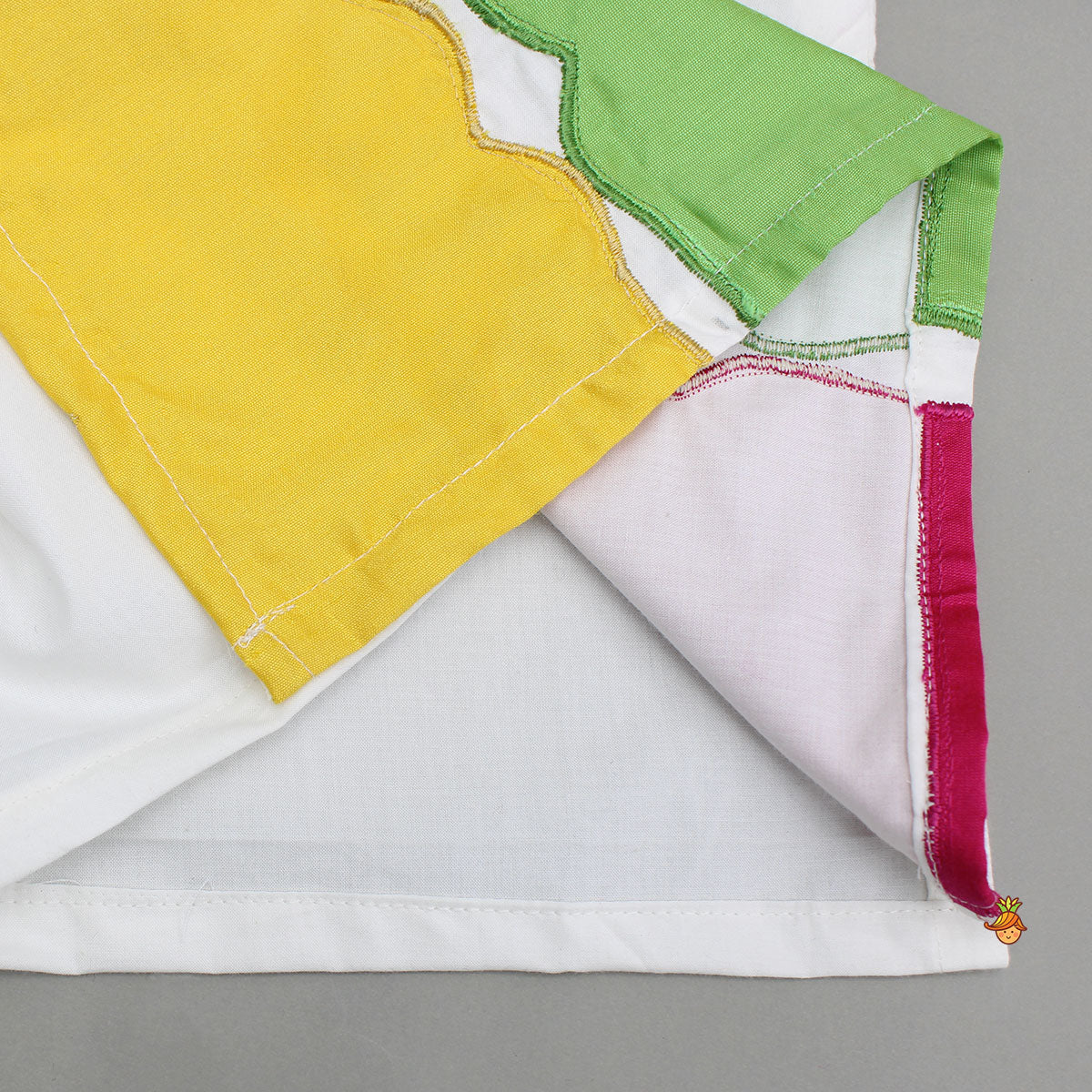 White Multicolour Embroidered Kurta And Pyjama - Image 5