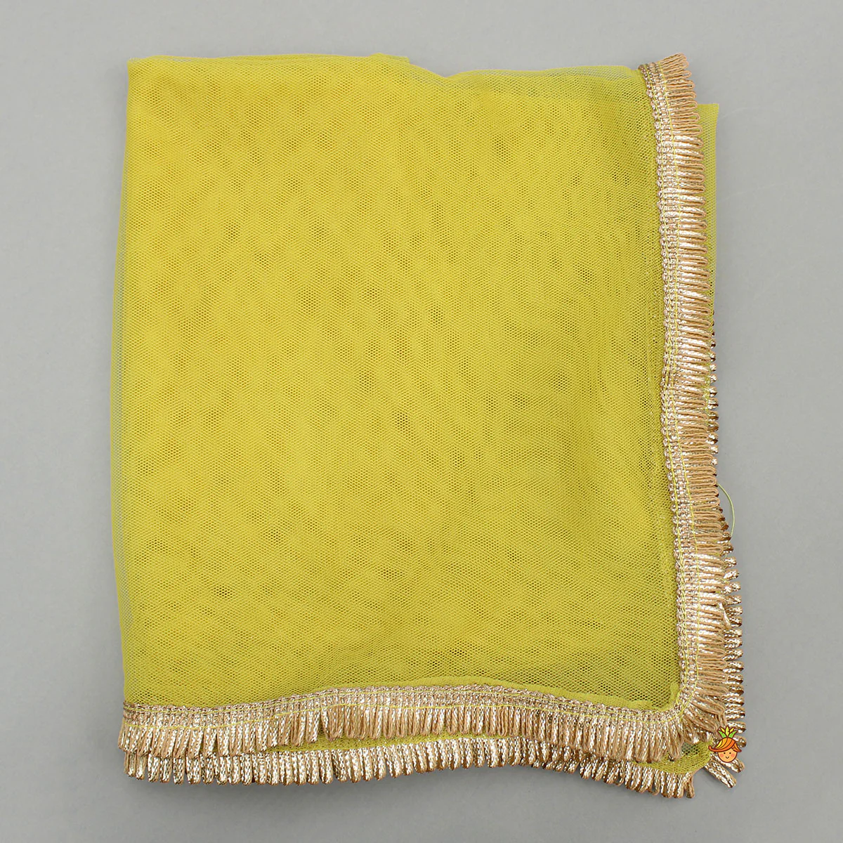 Yellow Strappy Kurti With Matching Pant And Dupatta - Image 7